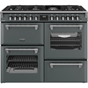Stoves RCA RICH 110DF ANT 110cm Dual Fuel Range Cooker, Grey, A Rated