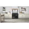 Stoves RCA RICH 110DF BLK 110cm Dual Fuel Range Cooker, Black, A Rated