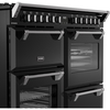 Stoves RCA RICH 110DF BLK 110cm Dual Fuel Range Cooker, Black, A Rated