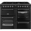 Stoves RCA RICH 110DF BLK 110cm Dual Fuel Range Cooker, Black, A Rated