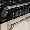 Stoves RCA RICH 110DF CRM 110cm Dual Fuel Range Cooker, Cream, A Rated