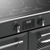 Stoves RCA RICH 110Ei TCH AN 110cm Induction Range Cooker, Grey, A Rated
