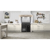 Stoves DX RCA RICH 90DF BLK 90cm Dual Fuel Range Cooker, Black, A Rated