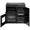 Stoves DX RCA RICH 90Ei RTY 90cm Induction Range Cooker, Black, A Rated