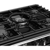 Stoves DX RCA RICH 100DF BLK 100cm Dual Fuel Range Cooker, Black, A Rated