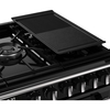 Stoves DX RCA RICH 100DF BLK 100cm Dual Fuel Range Cooker, Black, A Rated