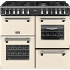 Stoves DX RCA RICH 100DF CRM 100cm Dual Fuel Range Cooker, Cream, A Rated