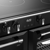 Stoves DX RCA RICH 100Ei RTY 100cm Induction Range Cooker, Black, A Rated