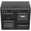 Stoves DX RCA RICH 100Ei ZLS 100cm Induction Range Cooker, Black, A Rated