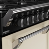 Stoves DX RCA RICH 110DF CRM 110cm Dual Fuel Range Cooker, Cream, A Rated