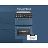 Stoves DX MRA RICH 60DF TWB Dual Fuel Cooker with Double Oven, Blue, A Rated
