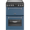 Stoves DX MRA RICH 60DF TWB Dual Fuel Cooker with Double Oven, Blue, A Rated