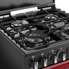 Stoves DX MRA RICH 60DF GAR Dual Fuel Cooker with Double Oven, Red, A Rated