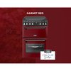 Stoves DX MRA RICH 60DF GAR Dual Fuel Cooker with Double Oven, Red, A Rated