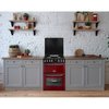 Stoves DX MRA RICH 60DF GAR Dual Fuel Cooker with Double Oven, Red, A Rated
