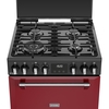 Stoves DX MRA RICH 60DF GAR Dual Fuel Cooker with Double Oven, Red, A Rated