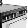 Stoves DX MRA RICH 60Ei RTY IWH Induction Electric Cooker with Double Oven, White, A Rated