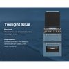Stoves DX MRA RICH 60Ei RTY TWB Induction Electric Cooker with Double Oven, Blue, A Rated