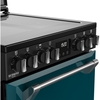 Stoves DX MRA RICH 60Ei RTY DMA Induction Electric Cooker with Double Oven, Green, A Rated