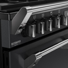Stoves DX RCA RICH 90DF AGR 90cm Dual Fuel Range Cooker, Anthracite Grey, A Rated