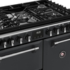 Stoves DX RCA RICH 90DF AGR 90cm Dual Fuel Range Cooker, Anthracite Grey, A Rated