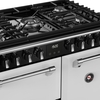 Stoves DX RCA RICH 90DF IWH 90cm Dual Fuel Range Cooker, Ice White, A Rated