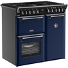 Stoves DX RCA RICH 90DF MBL 90cm Dual Fuel Range Cooker, Midnight Blue, A Rated