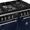 Stoves DX RCA RICH 90DF MBL 90cm Dual Fuel Range Cooker, Midnight Blue, A Rated