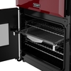 Stoves DX RCA RICH 90DF GAR 90cm Dual Fuel Range Cooker, Garnet Red, A Rated