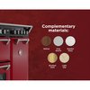 Stoves DX RCA RICH 90DF GAR 90cm Dual Fuel Range Cooker, Garnet Red, A Rated