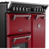 Stoves DX RCA RICH 90DF GAR 90cm Dual Fuel Range Cooker, Garnet Red, A Rated