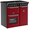 Stoves DX RCA RICH 90DF GAR 90cm Dual Fuel Range Cooker, Garnet Red, A Rated