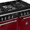 Stoves DX RCA RICH 90DF GAR 90cm Dual Fuel Range Cooker, Garnet Red, A Rated