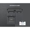Stoves DX RCA RICH 90Ei RTY AGR 90cm Induction Range Cooker, Anthracite Grey, A Rated