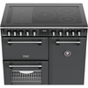 Stoves DX RCA RICH 90Ei RTY AGR 90cm Induction Range Cooker, Anthracite Grey, A Rated