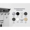 Stoves DX RCA RICH 90Ei RTY IWH 90cm Induction Range Cooker, Ice White, A Rated