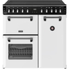 Stoves DX RCA RICH 90Ei RTY IWH 90cm Induction Range Cooker, Ice White, A Rated