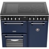 Stoves DX RCA RICH 90Ei RTY MBL 90cm Induction Range Cooker, Midnight Blue, A Rated
