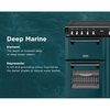 Stoves DX RCA RICH 90Ei RTY DMA 90cm Induction Range Cooker, Deep Marine, Green, A Rated