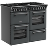 Stoves DX RCA RICH 100DF AGR 100cm Dual Fuel Range Cooker, Anthracite Grey, A Rated