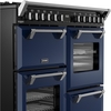 Stoves DX RCA RICH 100DF MBL 100cm Dual Fuel Range Cooker, Midnight Blue, A Rated