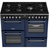 Stoves DX RCA RICH 100DF MBL 100cm Dual Fuel Range Cooker, Midnight Blue, A Rated