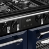 Stoves DX RCA RICH 100DF MBL 100cm Dual Fuel Range Cooker, Midnight Blue, A Rated