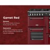 Stoves DX RCA RICH 100DF GAR 100cm Dual Fuel Range Cooker, Garnet Red, A Rated