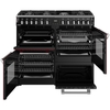 Stoves DX RCA RICH 100DF GAR 100cm Dual Fuel Range Cooker, Garnet Red, A Rated