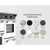 Stoves DX RCA RICH 100Ei RTY IWH 100cm Induction Range Cooker, Ice White, A Rated