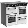 Stoves DX RCA RICH 100Ei RTY IWH 100cm Induction Range Cooker, Ice White, A Rated