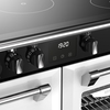 Stoves DX RCA RICH 100Ei RTY IWH 100cm Induction Range Cooker, Ice White, A Rated