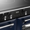 Stoves DX RCA RICH 100Ei RTY MBL 100cm Induction Range Cooker, Midnight Blue, A Rated