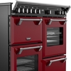Stoves DX RCA RICH 100Ei RTY GAR 100cm Induction Range Cooker, Garnet Red, A Rated